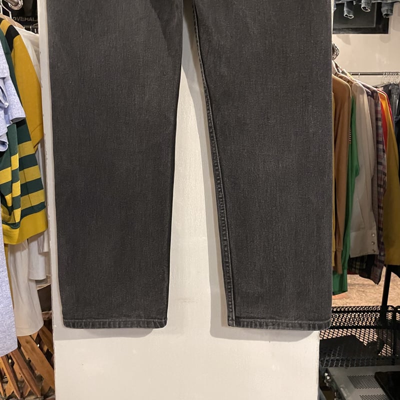 00s Levi's 505 0260 リーバイス ブラックデニムパンツ 34×30