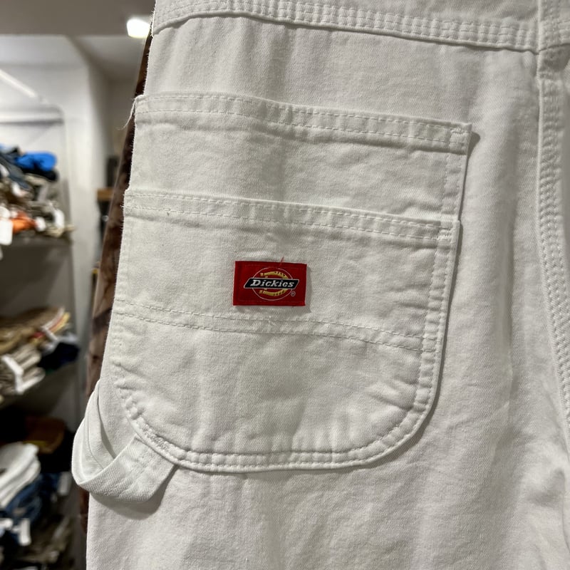 新品人気■ディッキーズ【W32】ダブルニー ペインターパンツ ホワイト ワーク 楽天市場】Dickies ディッキーズ ダブルニー ペインターパンツ
