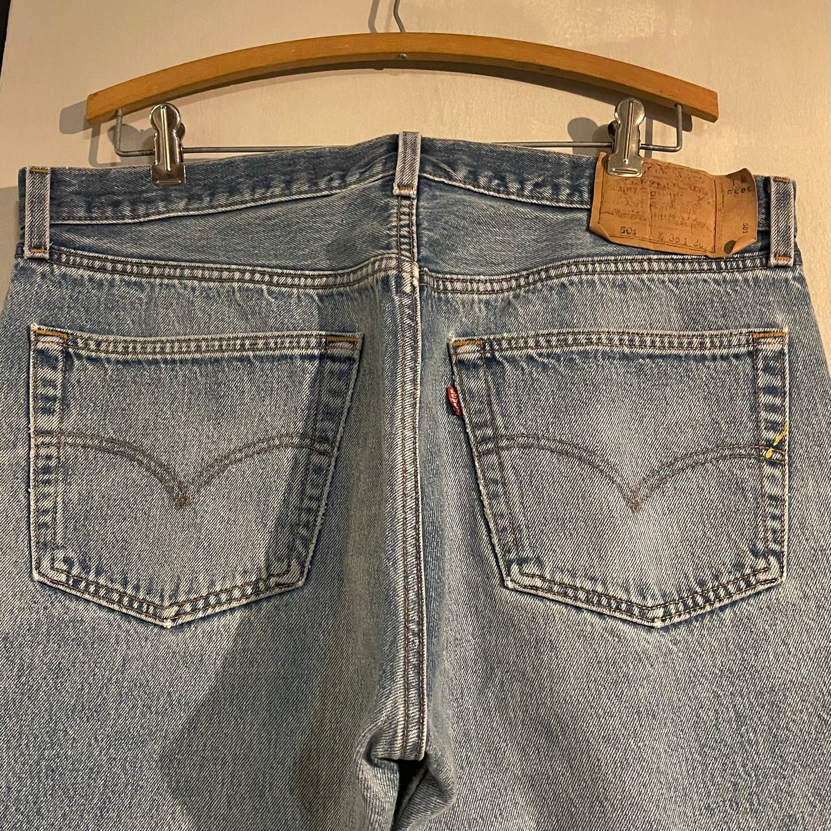 90s Levi's 501 リーバイス デニムパンツ 36×29½ USA製 ボタン裏 90s Levi's 501 リーバイス デニムパンツ 36×29½ USA製 ボタン裏
