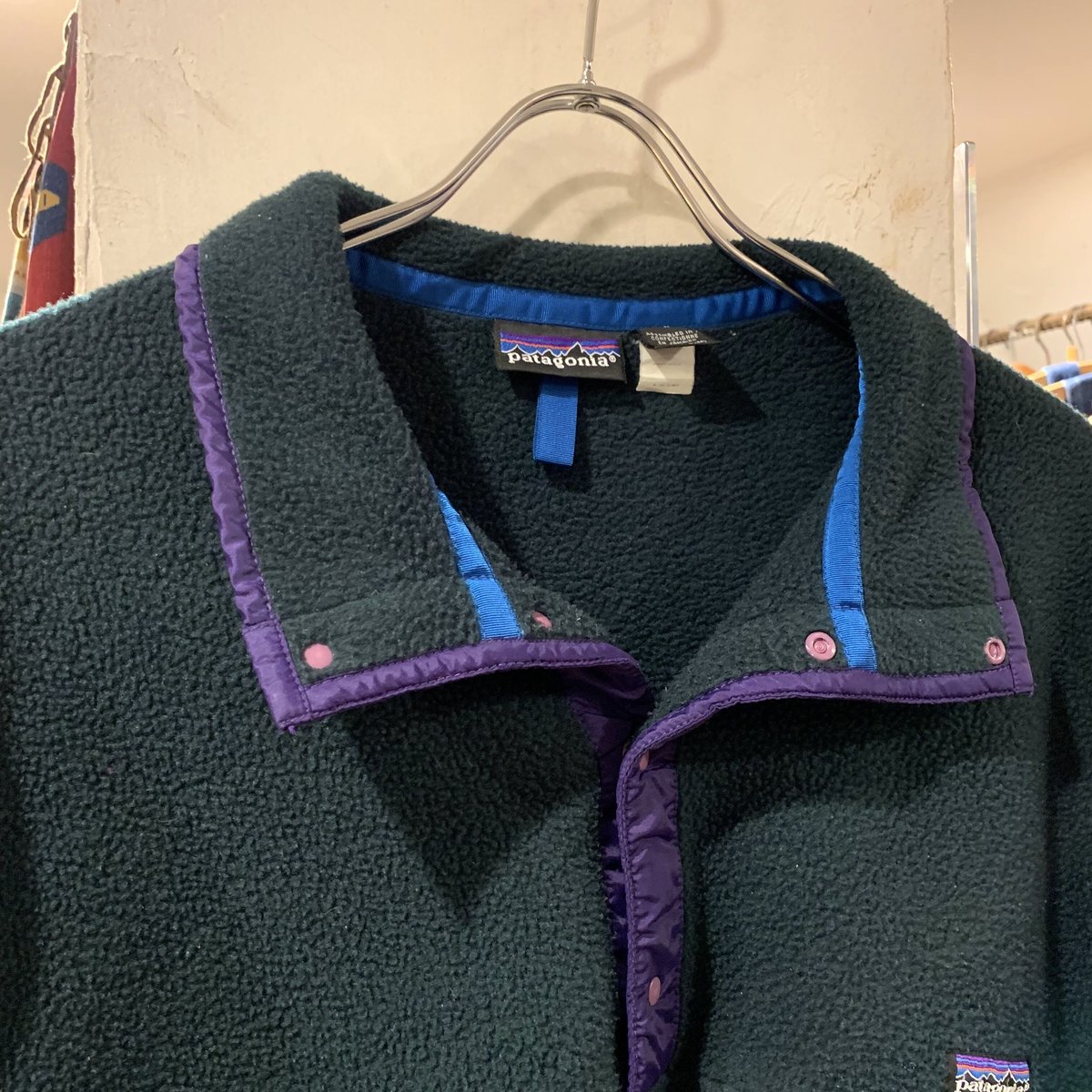 90s Patagonia シンチラスナップT パタゴニア フリースジャケット