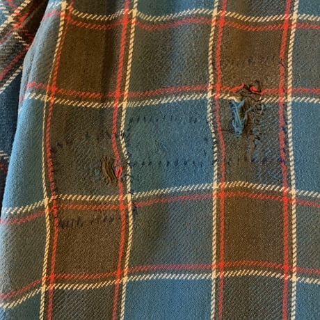 60s　BIG MAC　ヴィンテージ ネルシャツ　Penneys　グランジ系　雰囲気　VINTAGE　SANFORIZED　(S2474)