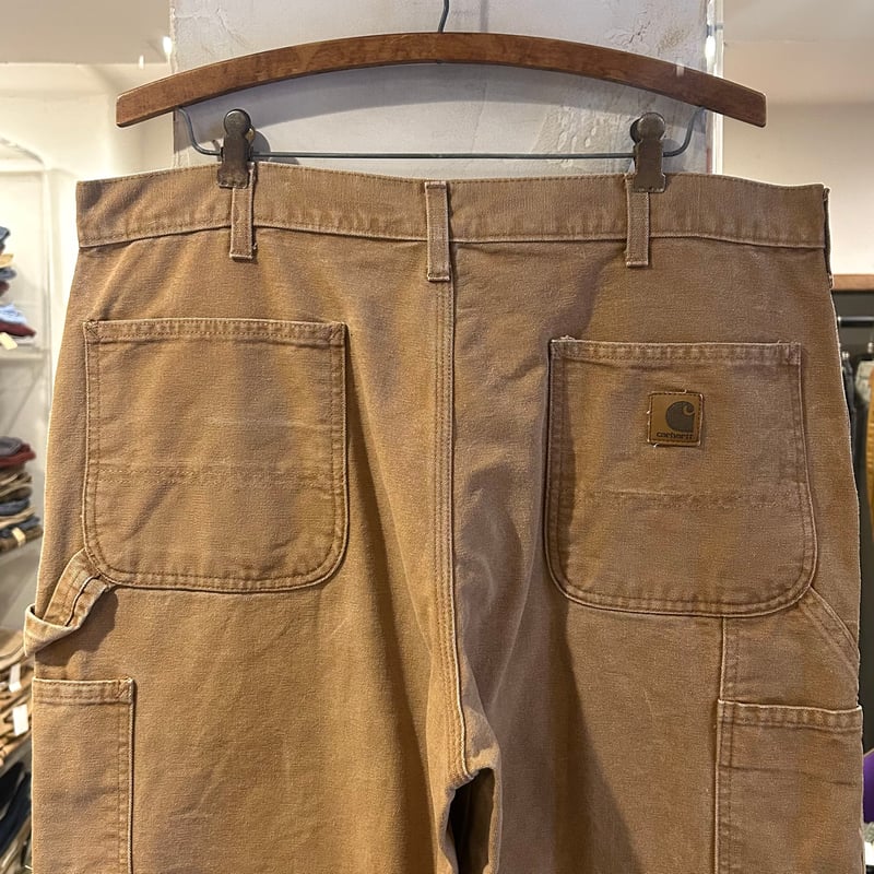 carhartt ダック地 ペインターパンツ カーハート ブラウン 36×28 carhartt ダック地 ペインターパンツ カーハート ブラウン 36×28