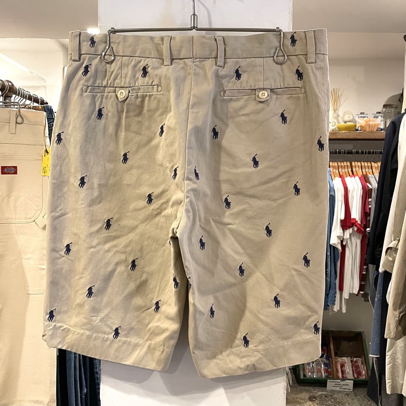 POLO by Ralph Lauren 総柄ハーフパンツ ラルフローレン 短パン (S102