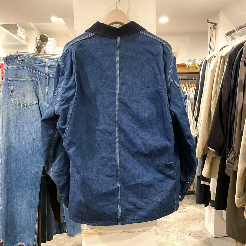 carhartt 70s USA製 デニムカバーオール ブランケットライナー carhartt 70s USA製 デニムカバーオール ブランケットライナー