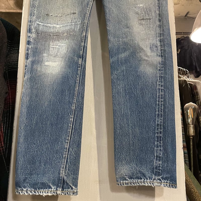 60s Levi's 501 Big E 30×32 リーバイス デニムパンツ ボタン裏2