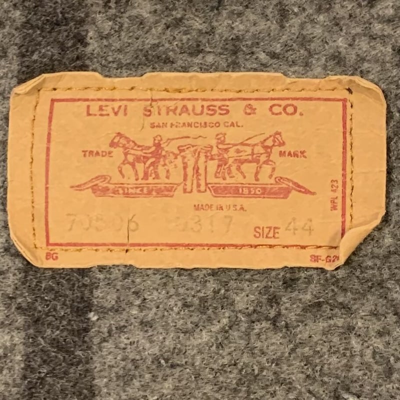 80s Levis 70506 リーバイス デニムジャケット ブランケット 80s Levis 70506 リーバイス デニムジャケット ブランケット