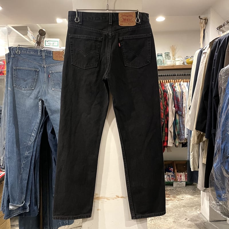 Levi's 505-0260 ブラックデニムパンツ リーバイス USA製 Levi's 505-0260 ブラックデニムパンツ リーバイス USA製
