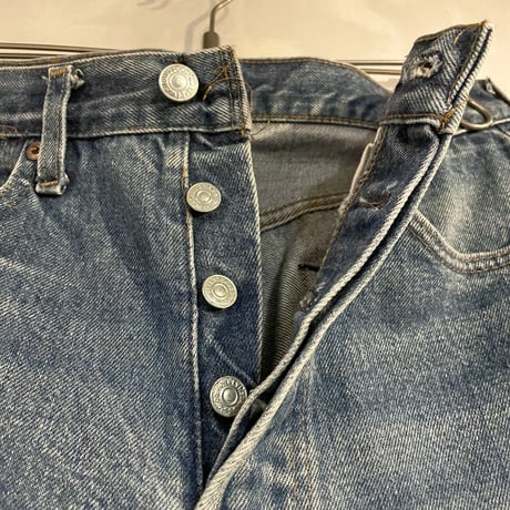 80s　Levi’s 501　赤耳　ボタン裏524　デニムパンツ　リーバイス　USA製　1982年　(S1780)