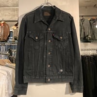 超貴重な44L！ロング丈！80s Levis 71506 ブラック USA製 80s USA製 Levi'sリーバイス 71506-0259 先染め ブラックデニム