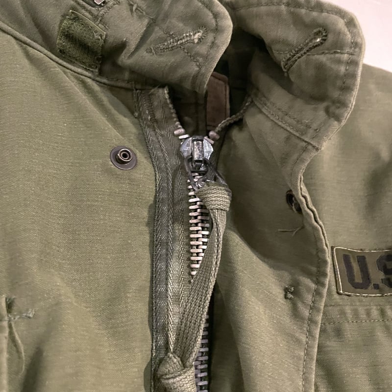 60s US ARMY M-65 Field Jacket 2ndタイプ アルミジップ フィー