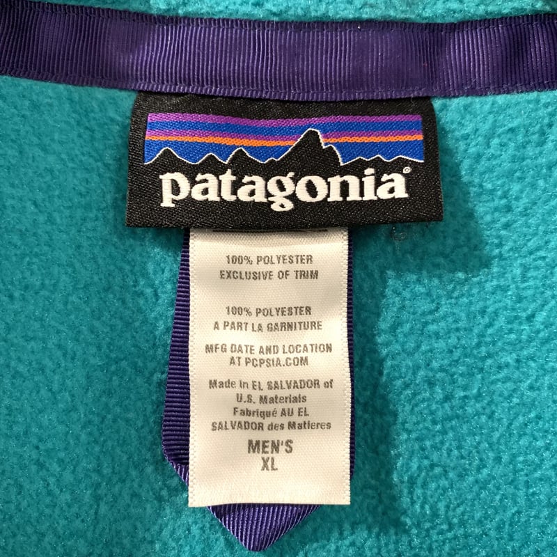 patagonia カーステンス フリースベスト エメラルドグリーン 
