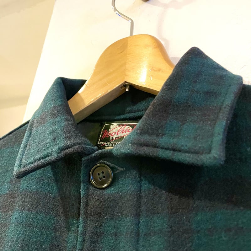 Woolrich 50s 黒タグ ウールジャケット ブラックウォッチ ウール Woolrich 50s 黒タグ ウールジャケット ブラックウォッチ ウール