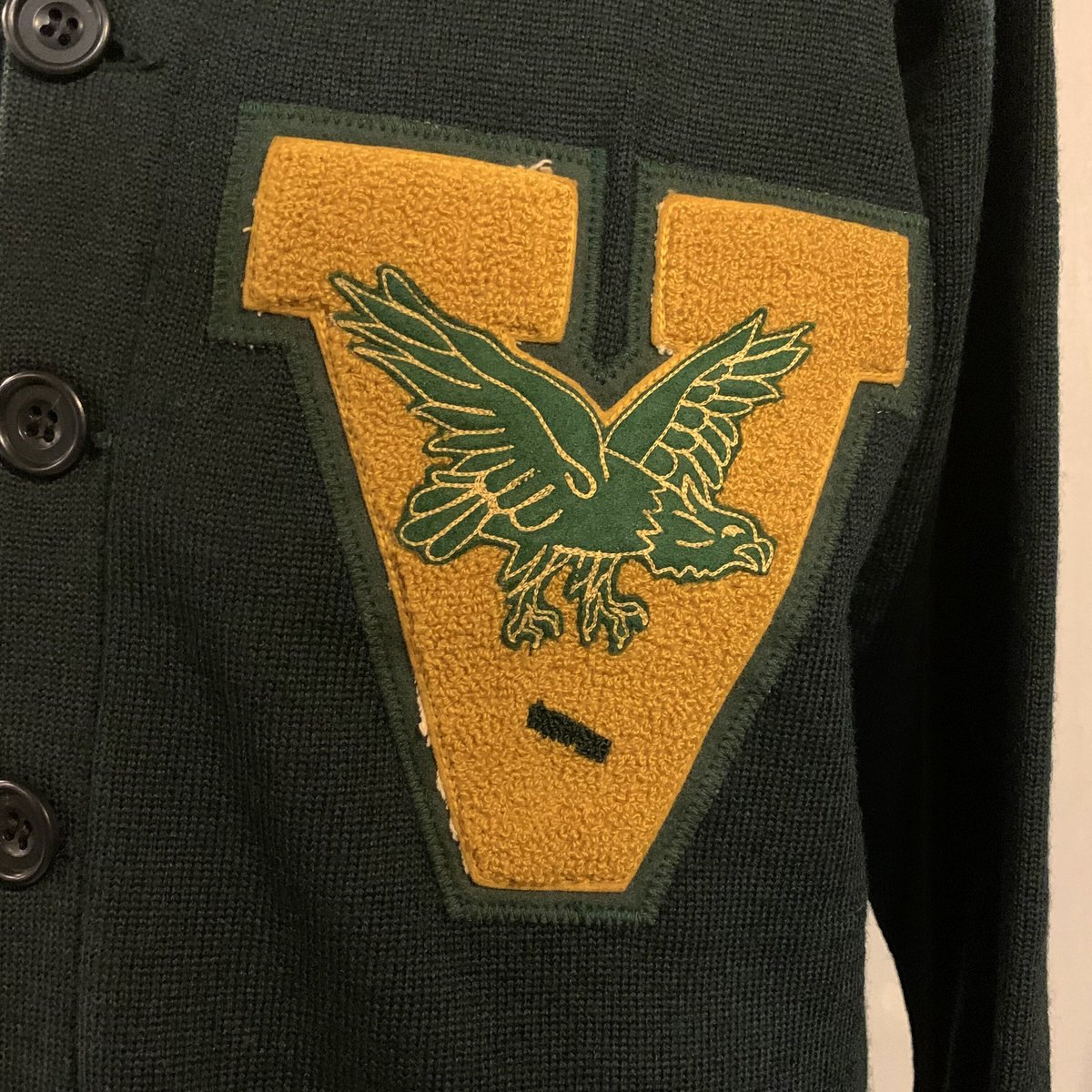 50s HOLT'S Vintage Letterd Cardigan レタードカーディガン
