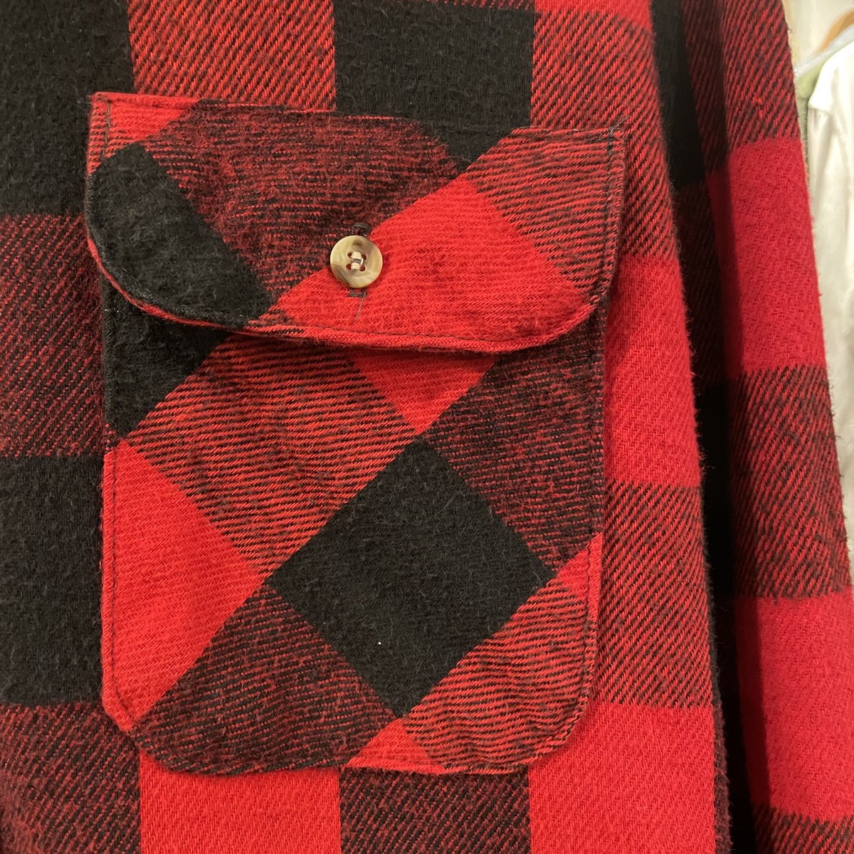 80s FIVE BROTHER ネルシャツ バッファローチェック USA製 80年代 (S1