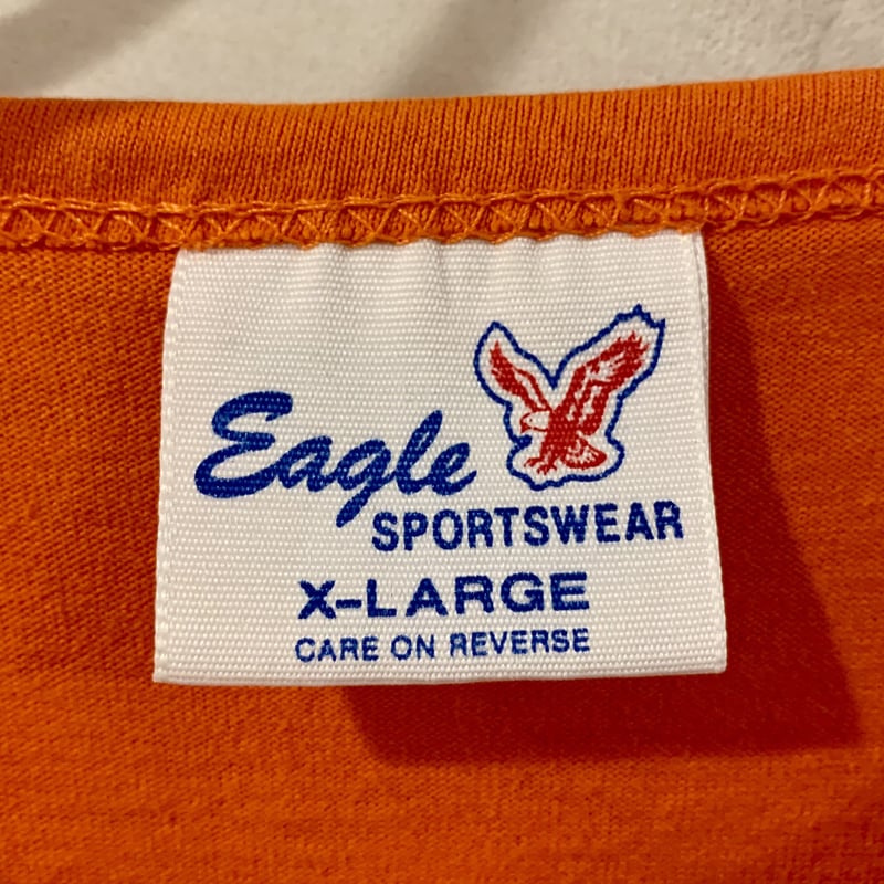 90s Eagle SPORTSWEAR ヘンリーネックTシャツ ナンバリングT