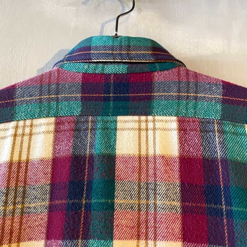 70s FIVE BROTHER L/S ネルシャツ USA製 Size L ファイブブラザー 70s FIVE BROTHER L/S ネルシャツ USA製 Size L ファイブブラザー