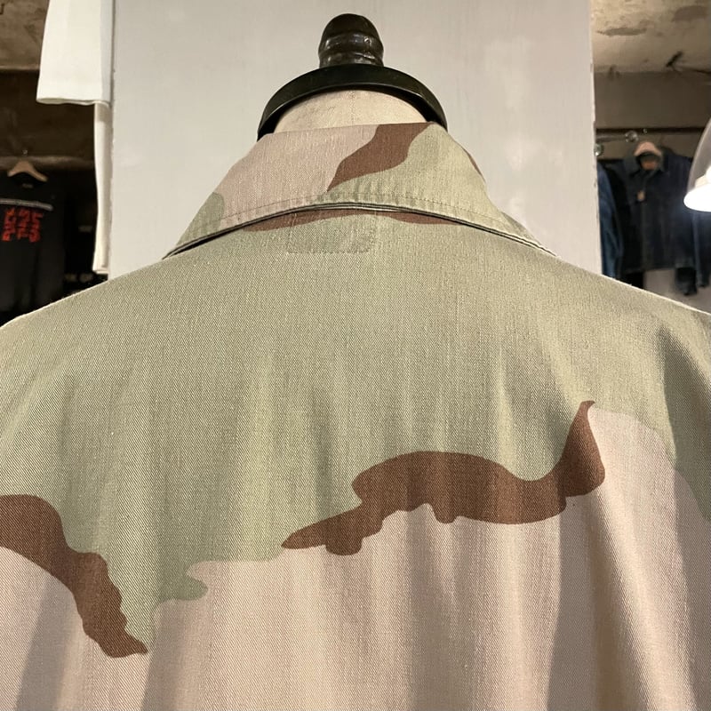 90s US MILITARY BDUジャケット 3C デザートカモ柄 ミリタリー