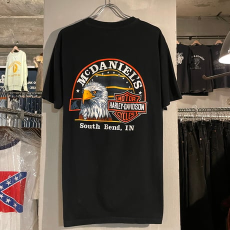80s　HARLEY-DAVIDSON　S/S Tシャツ　ハーレーT　USA製　Size XL　©1989　(S4909)