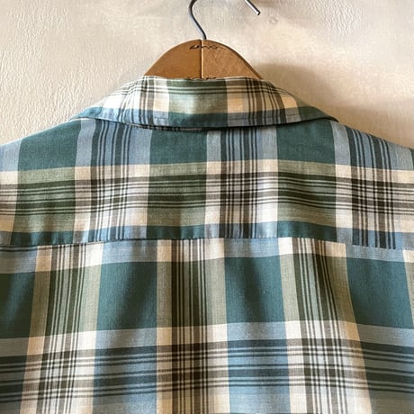 60s　TOWNCRAFT　Vintage Loop Shirt　オープンカラーシャツ　ボックスシルエット　タウンクラフト　Pennys　(S3487)