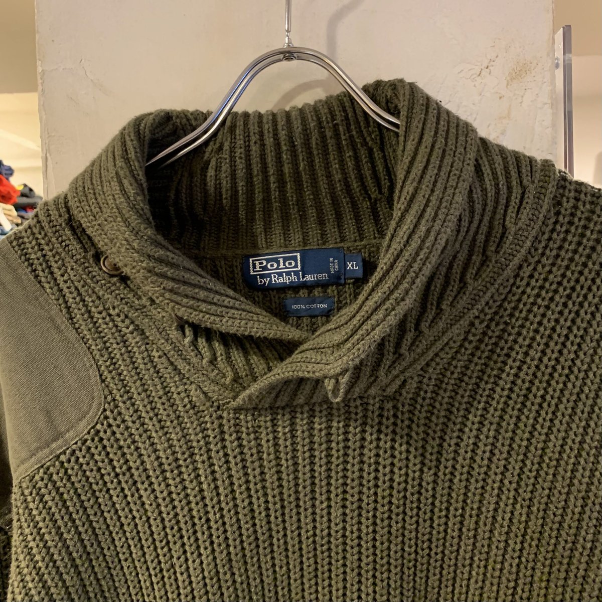 POLO by Ralph Lauren ショールカラーニット ラルフローレン