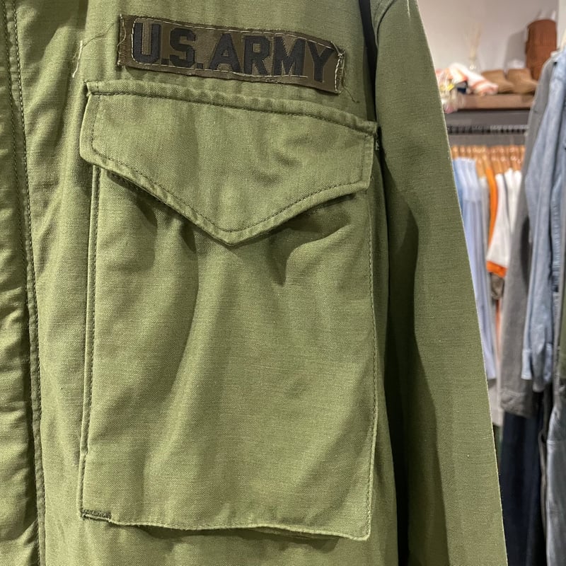 70s US ARMY M-65 Field Jacket 3rdタイプ ブラスジップ M65