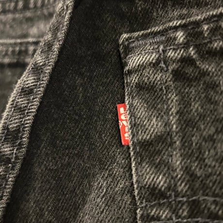 Levi's 560　リーバイス　ブラックデニムパンツ　29×29　USA製　(S5416)