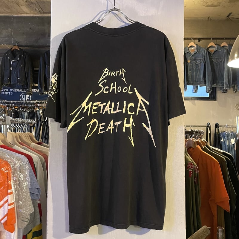 90s S/S Tシャツ METALLICA メタリカ バンドTシャツ BIRTH SCHOO 90s S/S Tシャツ METALLICA メタリカ バンドTシャツ BIRTH SCHOO