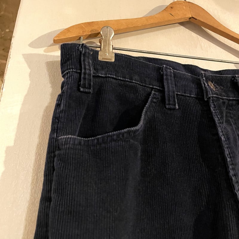 ★80s USA製★TALON42 ZIP コーデュロイ スラックス 80s Levi's 521 コーデュロイパンツ 31×30 42 TALON ZIP ネイビ