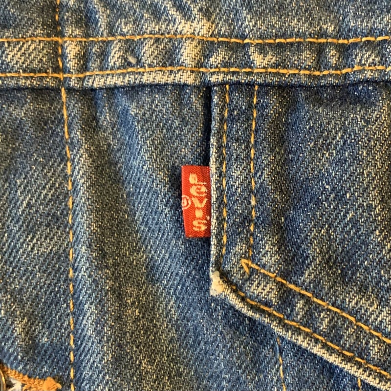 80s Levi's 70507-0214 デニムジャケット リーバイス ハンドウォーマー
