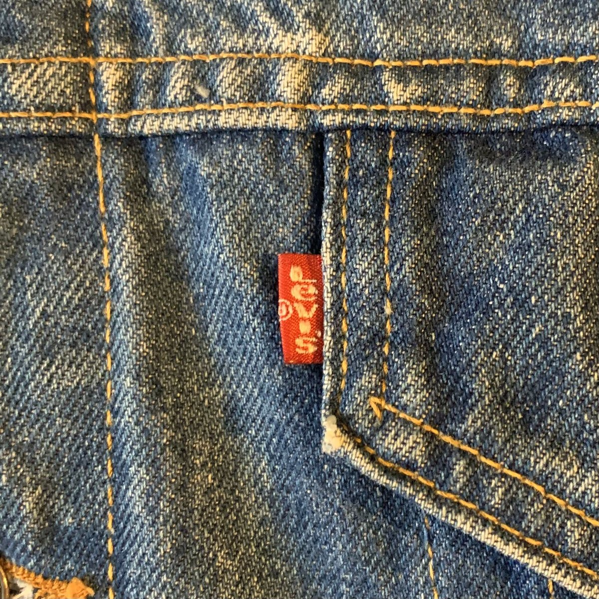 80s Levi's 70507-0214 デニムジャケット リーバイス ハンドウォーマー