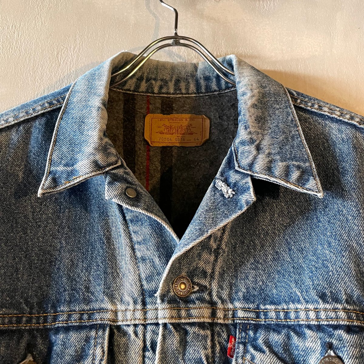 80s Levi's 70506 0316 デニムジャケット USA製 Size 44 ブラン 80s Levi's 70506 0316 デニムジャケット USA製 Size 44 ブラン