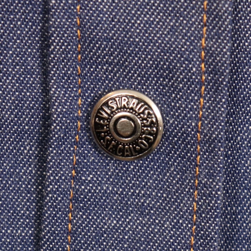 USA製 70s 古着 levis リーバイス オレンジタブ デニム シャツ LEVI'S デニムシャツ 70年代 USA製 レディース リーバイス