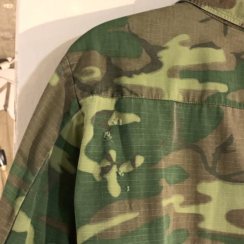 60s US MIRITARY ジャングルファティーグジャケット グリーン