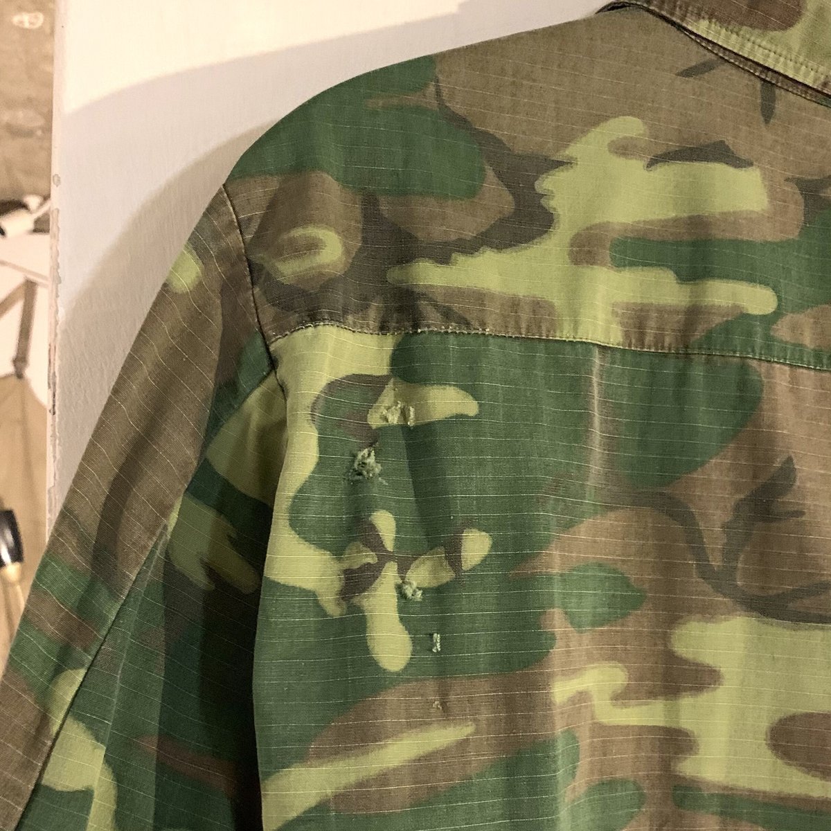 60s ジャングルファティーグジャケット グリーンリーフカモ ERDL迷彩 楽天市場】60's US Army ERDL Jungle Fatigue Jacket Green Leaf