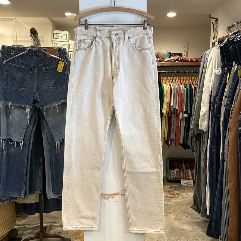 90s Levi's 501-0612 リーバイス501 90年代 カラーデニムパンツ ベージ...