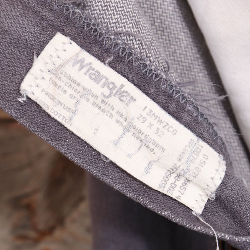 Wrangler 13MWZCG 90s USA製 グレー デニムパンツ ラングラー ( Y