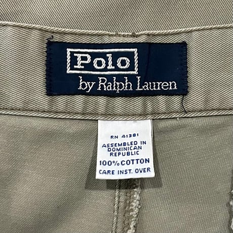 Polo by Ralph Lauren　ポロチノ　ラルフローレン　チノパン　カーキ　30×28 ½　(S3970)