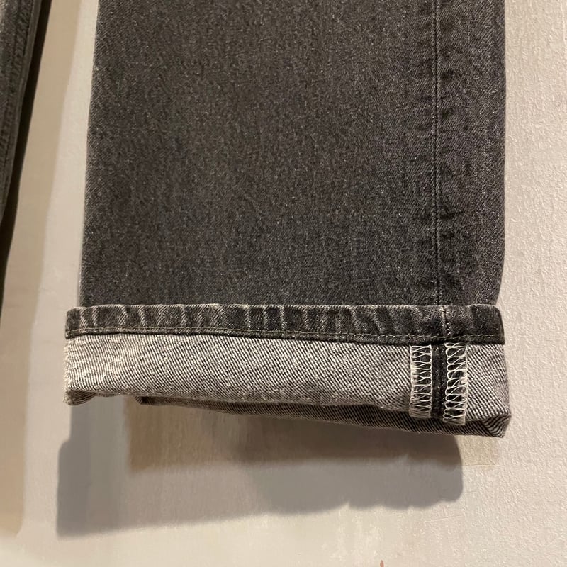 90s Levi's 501 先染め ブラックデニムパンツ 40×32 USA製 1995年