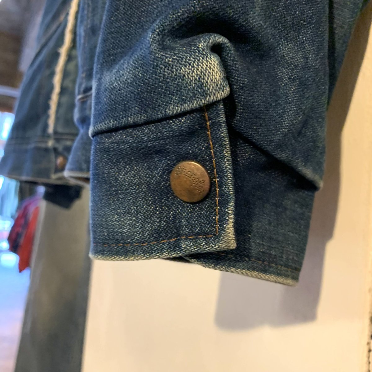 70s Wrangler デニムボアジャケット USA製 ラングラー デニム 70s Wrangler デニムボアジャケット USA製 ラングラー デニム