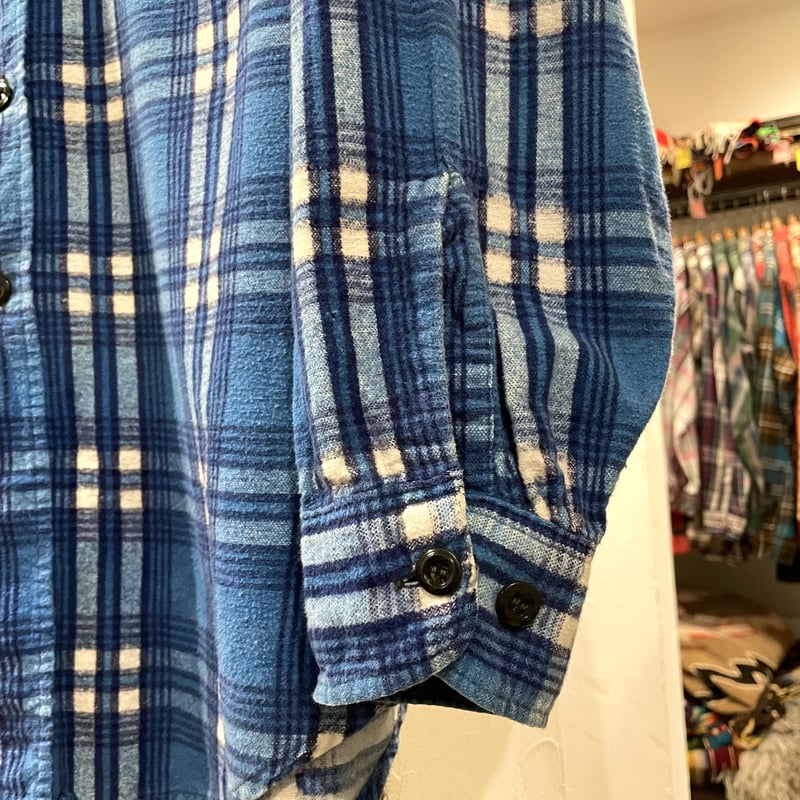 60s BIG MAC ネルシャツ BIG MAC SANFORRIZED 60s USA製 プリントネル ビッグマック (S06