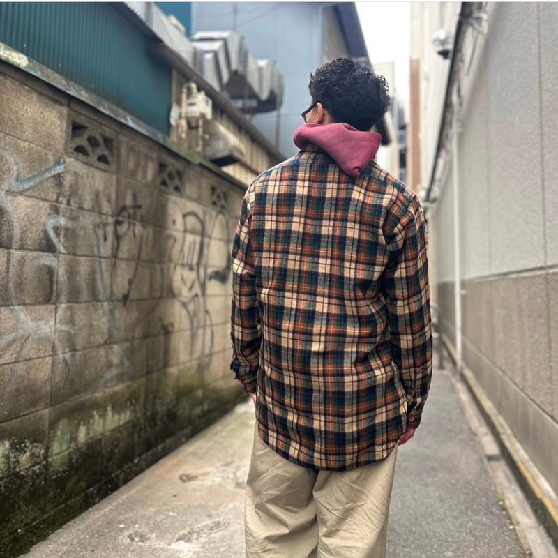 70s PENDLETON ウールチェックシャツ ペンドルトン Size M USA製 70s PENDLETON ウールチェックシャツ ペンドルトン Size M USA製