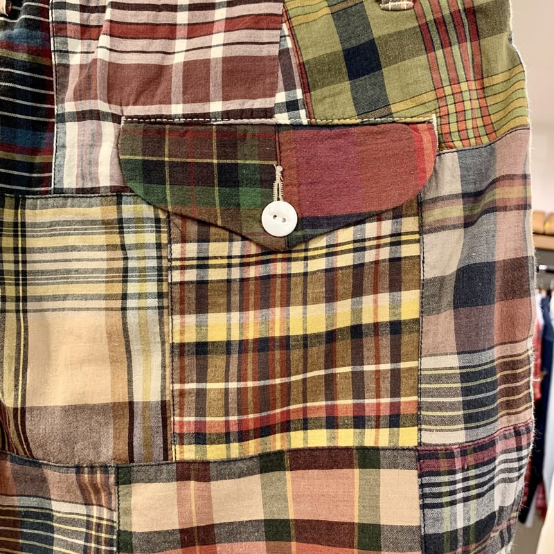 POLO by Ralph Lauren パッチワーク ハーフパンツ DEAD STOCK 短