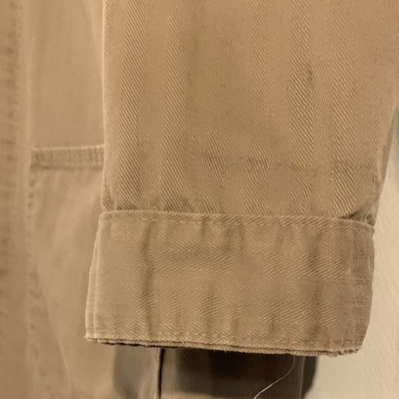 60s DETROIT OVERALL MFG. CO. HBT ショップコート ヘリンボーン
