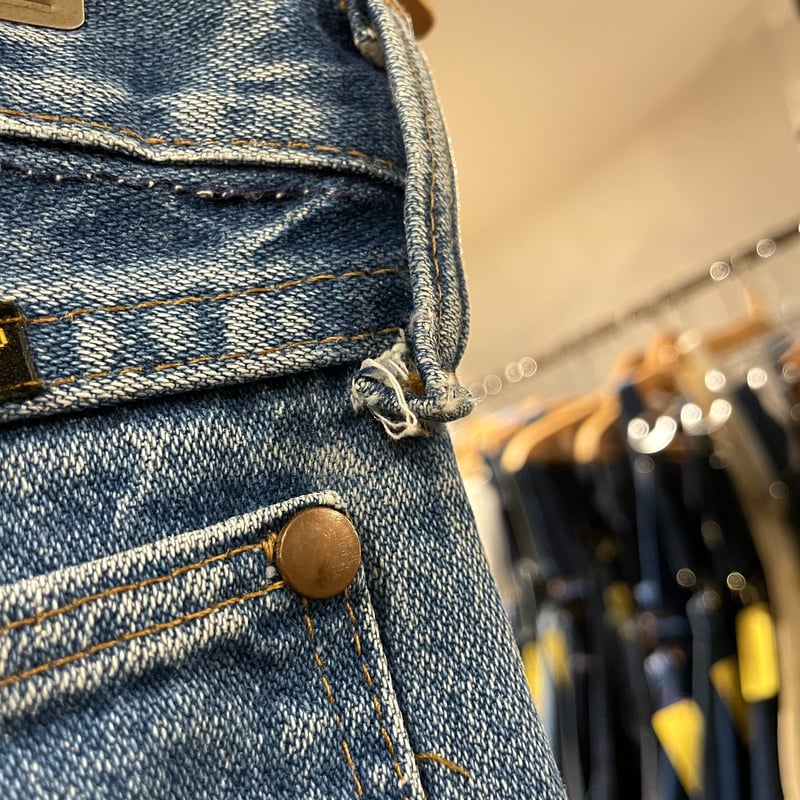 70´sビンテージ古着！アメリカ製 Wrangler 13MWZ雰囲気抜群デニム-