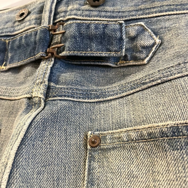 Ralph Lauren カットオフデニムパンツ DEAD STOCK USED加工