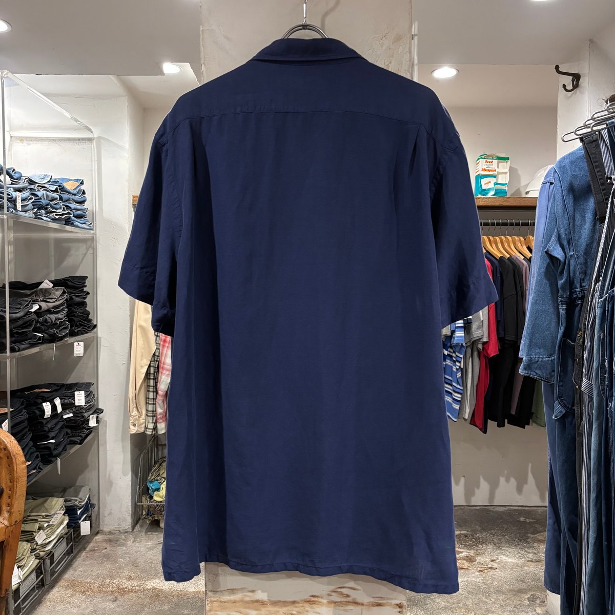 POLO RALPH LAUREN S/S オープンカラーシャツ ラルフローレン Size X