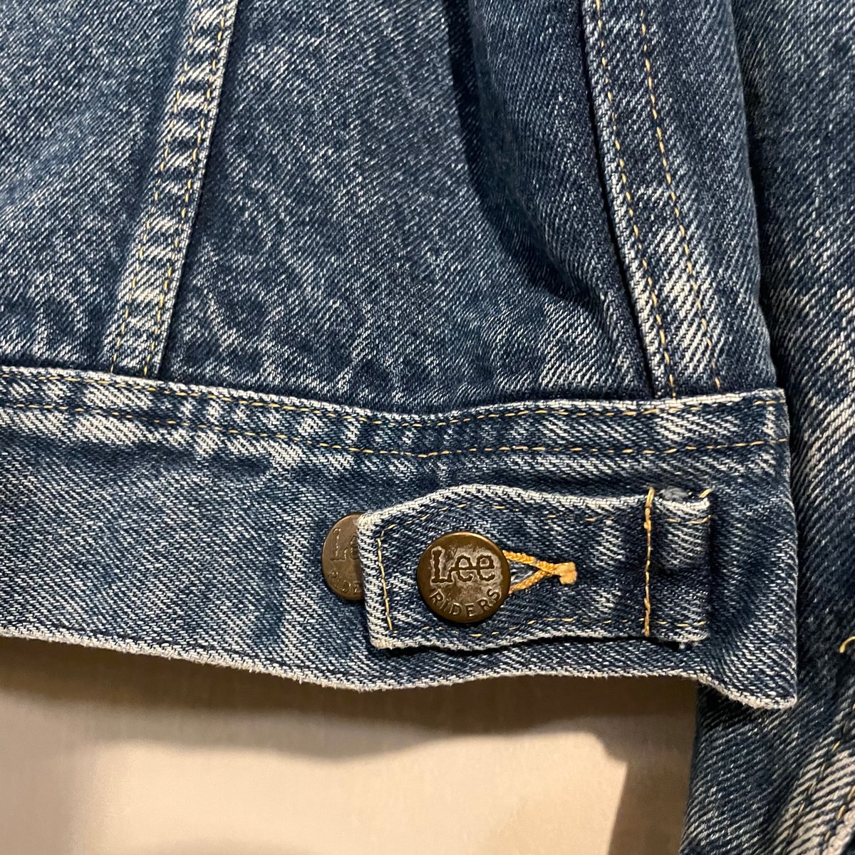 80s Lee STORM RIDER Size 42 USA製 デニムジャケット ストームラ