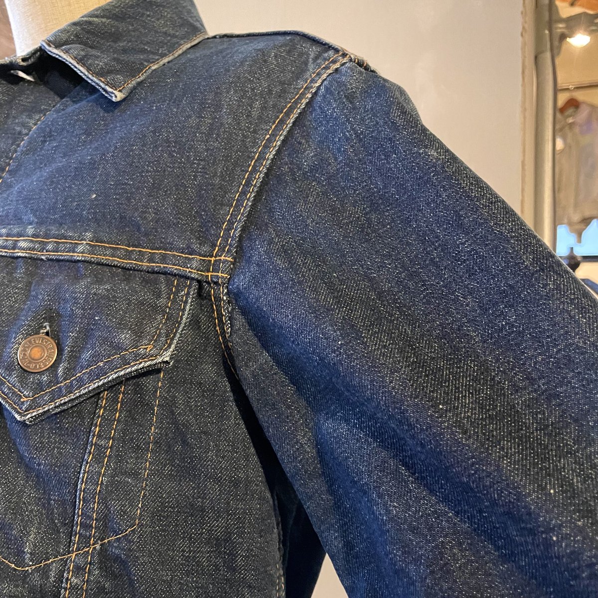 60s~ Levi's 70505 Big E ブランケットライナー デニム 60s~ Levi's 70505 Big E ブランケットライナー デニム