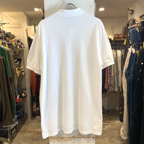 Polo by Ralph Lauren　ポロシャツ　ショートスリーブ　白　ラルフローレン　(S2285)