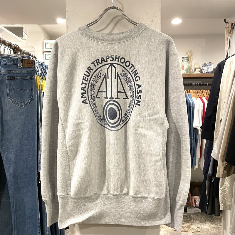 Champion reverse weave リバースウィーブ 染み込みプリント 刺繍タグ U...